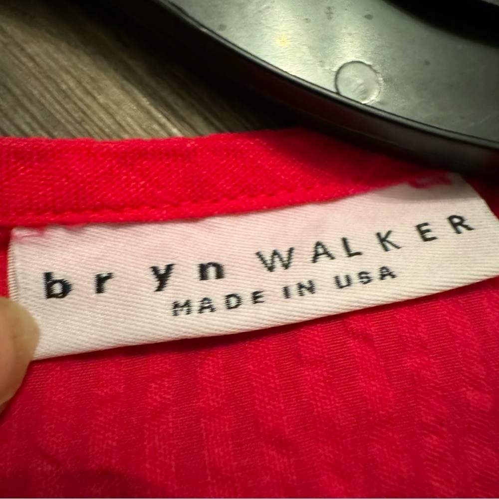 Bryn Walker made in USA 100% Size S Pink boxy button - Picture 2 of 4